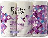 Amazon-Marke: Presto! Jumbo Küchenrollen, 18 Rollen (18 x...